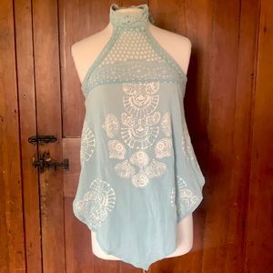 Free People Bandanna Top